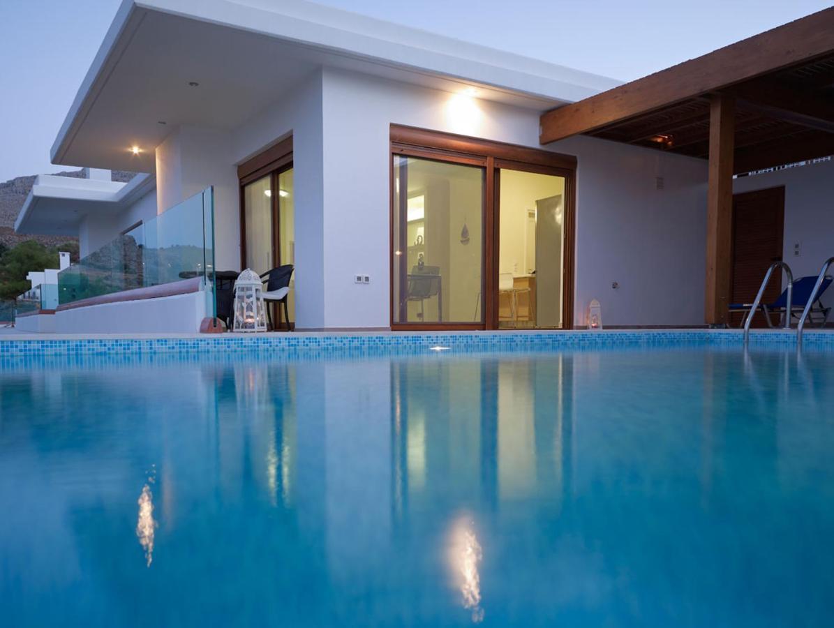 Luxury Villa Verna Líndos Екстериор снимка
